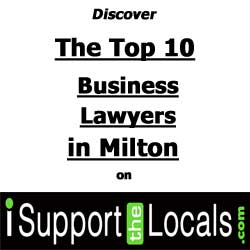 who is the best business lawyer in Milton